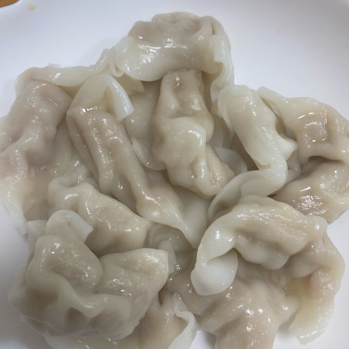 簡単！水餃子！